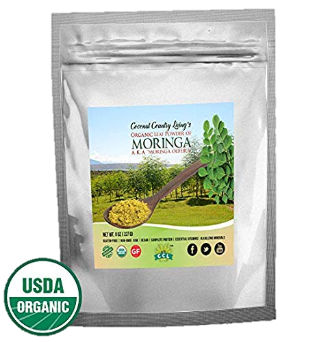 ccl's organic moringa leaf powder on amazon