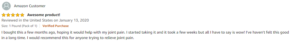 free from oxalates feedback 3