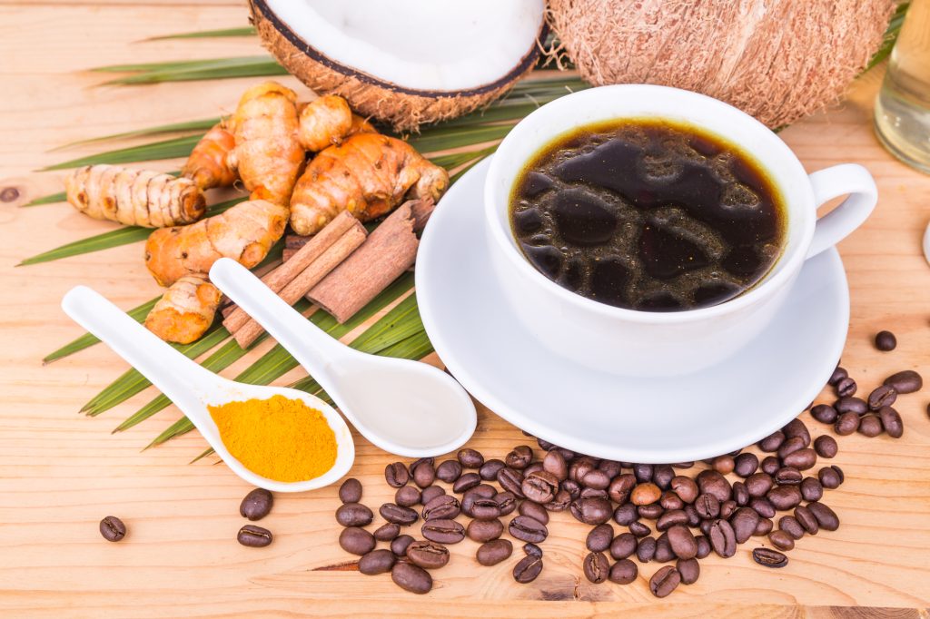 coconut oil to release curcumin