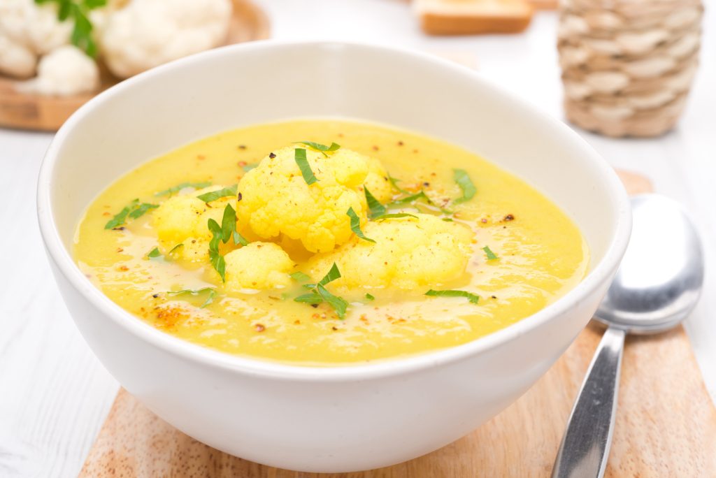 cauliflower with turmeric recipe