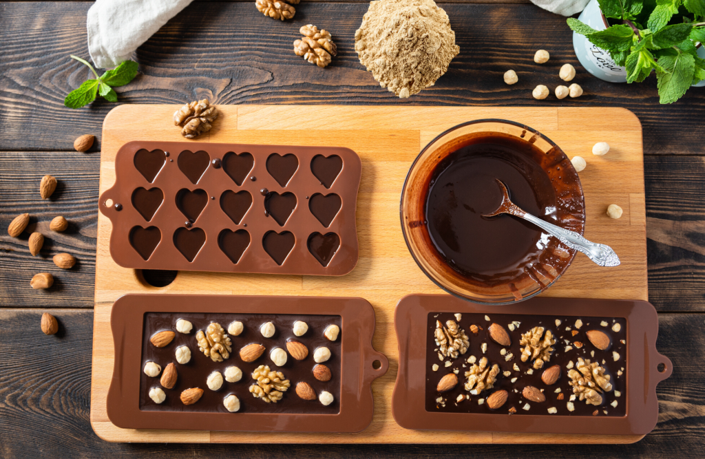 make chocolate with turmeric