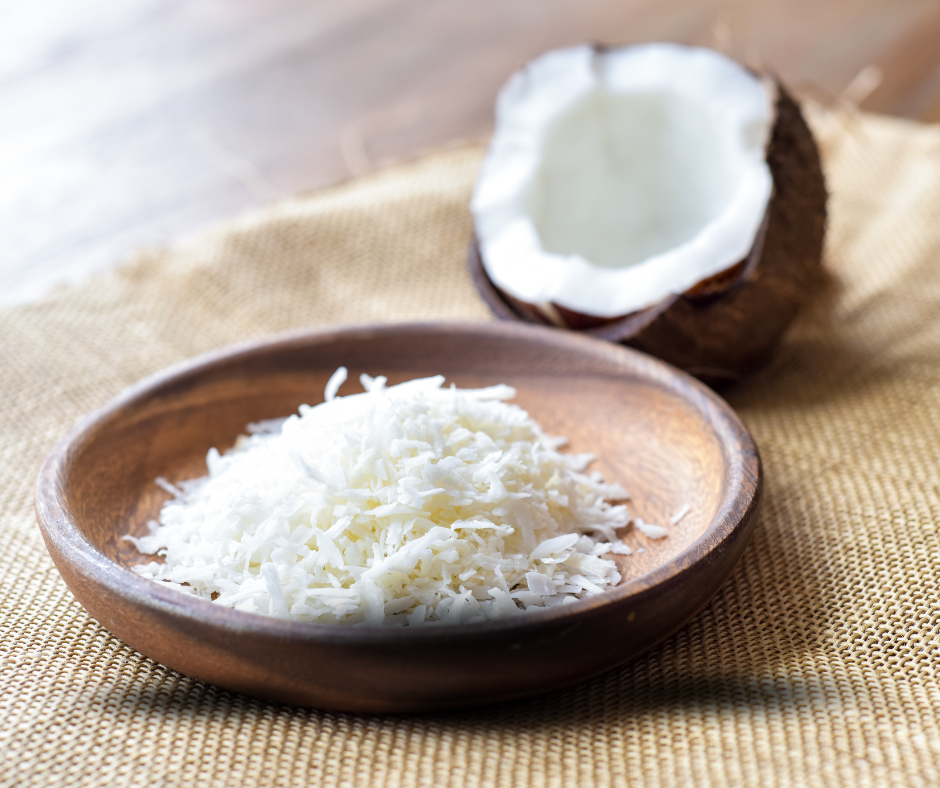 shredded coconut