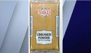 swad cinnamon found contaminated with lead