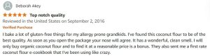 coconut flour review good price